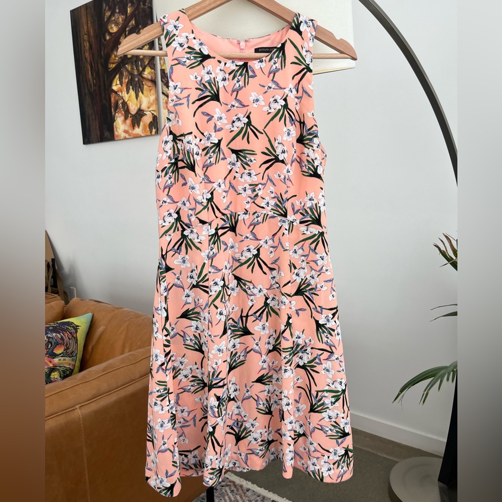 Banana Republic Floral Print Dress